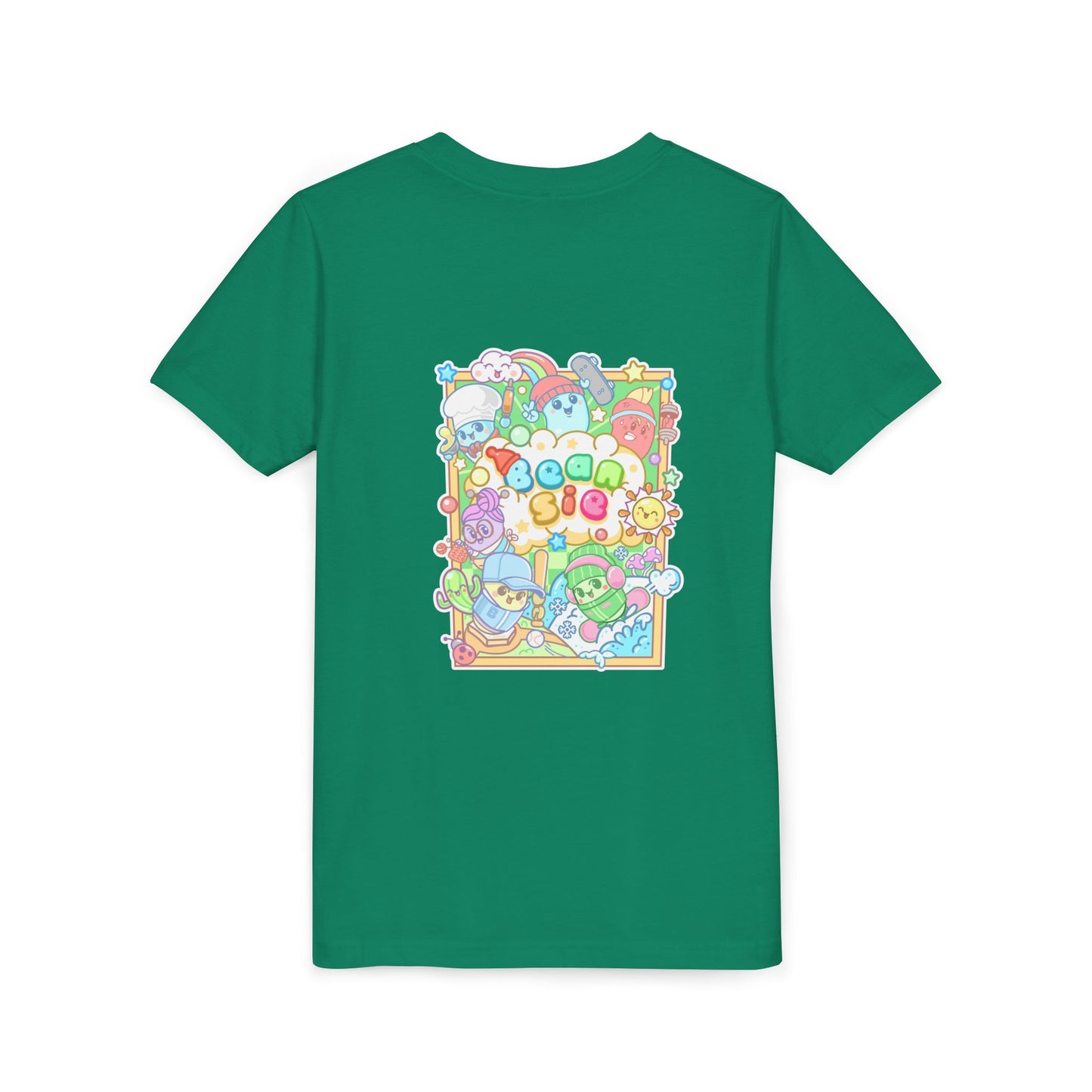 Kids Beansie Cloud Hop 2 Sided T-Shirt