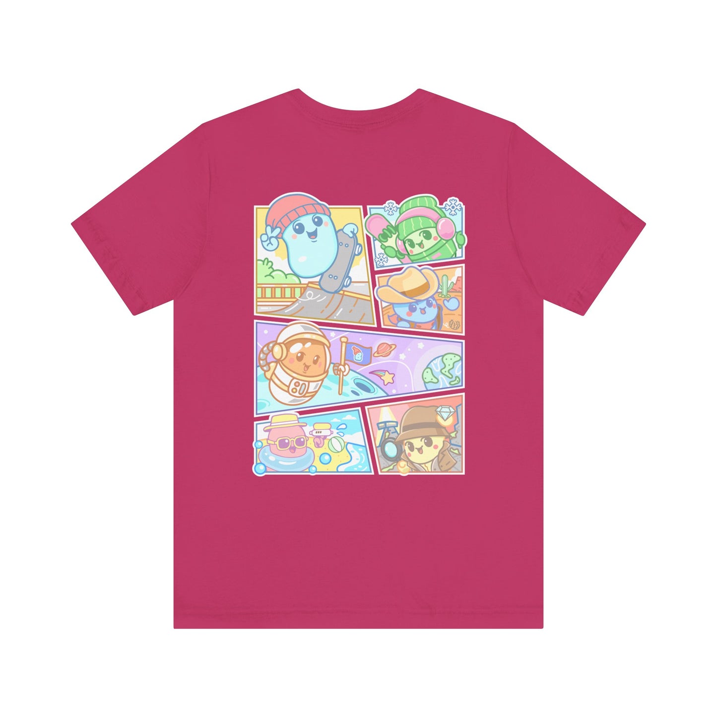 Adult Beansie Adventure Two Sided-T-Shirt Bella Canvas