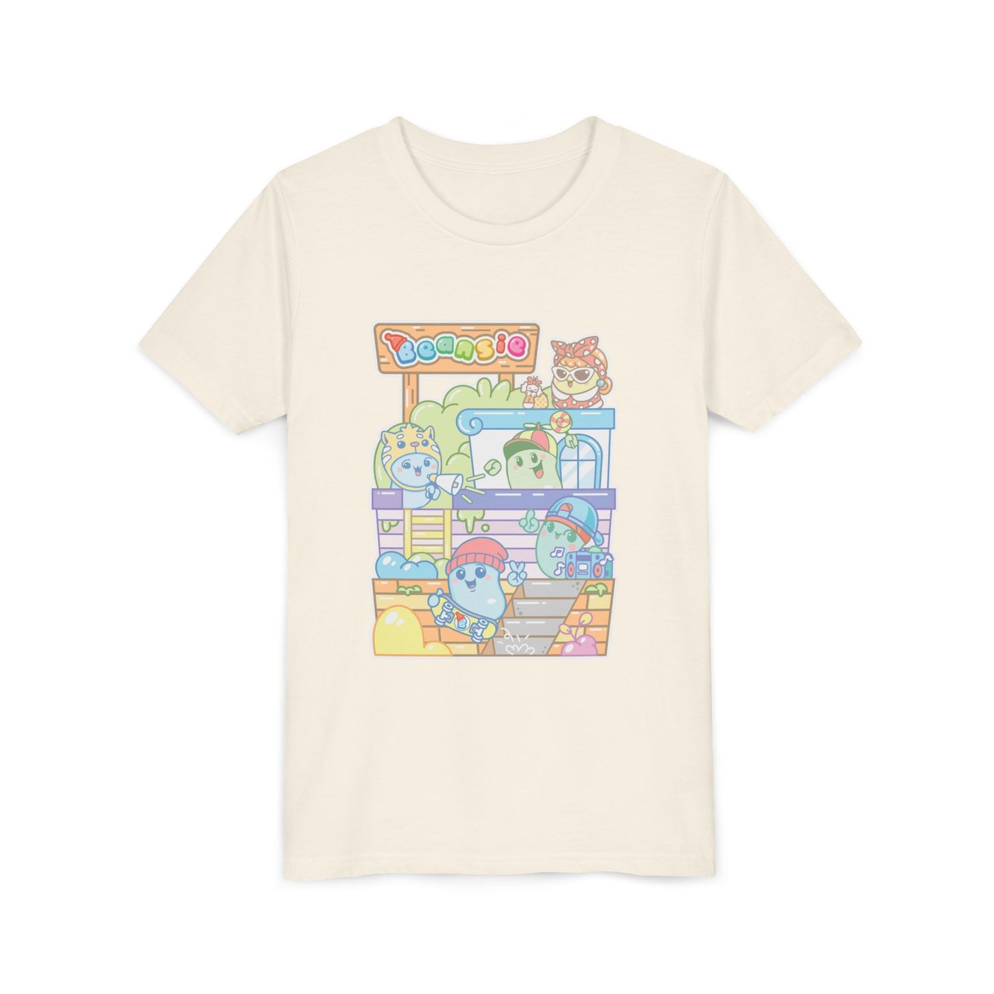 Kids Beansie Skate Park Shenanigans T-Shirt